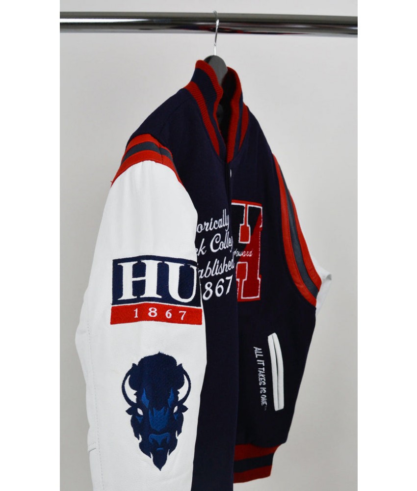 Howard University Motto 2.0 Varsity Jacket